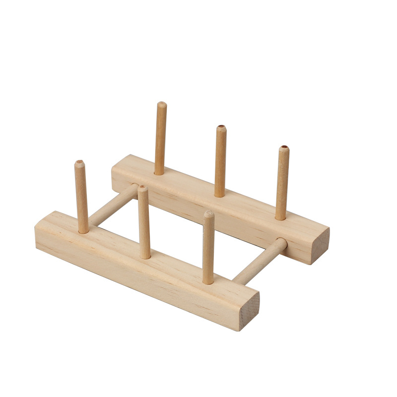 Craft Embellishment Storage - Houten naaigaren opbergdoos spoel garen houder