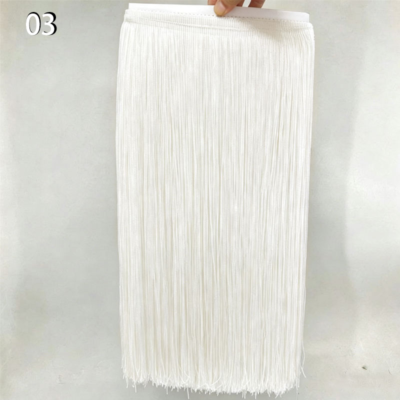 Fringe Ribbon Sewing - 1M 100cm brede kant franje trim