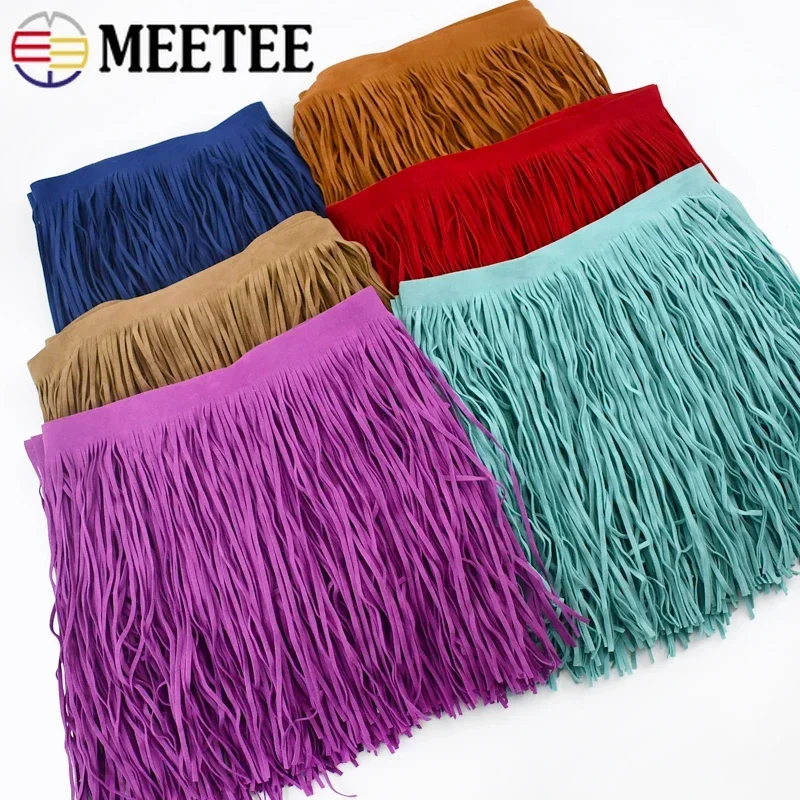 Fringe Ribbon Sewing - 2Meter Fringe Lint 10-30Cm Leer Suède