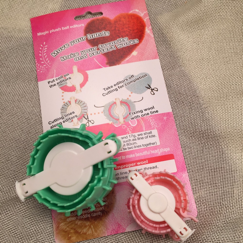 Pom Pom Maker Tool - Gratis Shippng Pompom Maker Zoete Hart