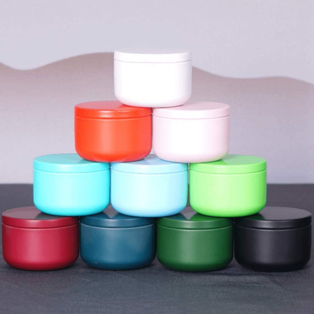 Craft Embellishment Storage - Theeblikje met luchtdichte deksels Blik Theeopslagcontainers