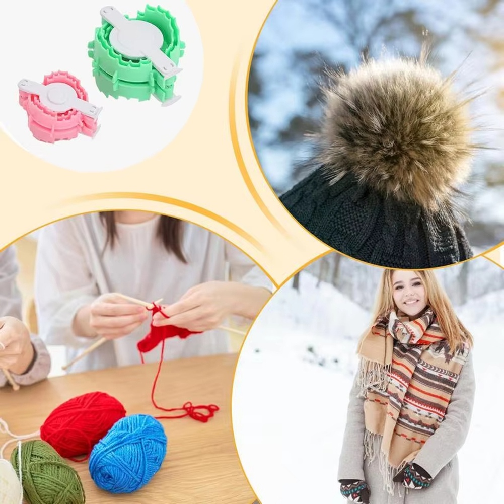 Pom Pom Maker Tool - AC76-Pom Pom Maker Pluizige Bal Weven