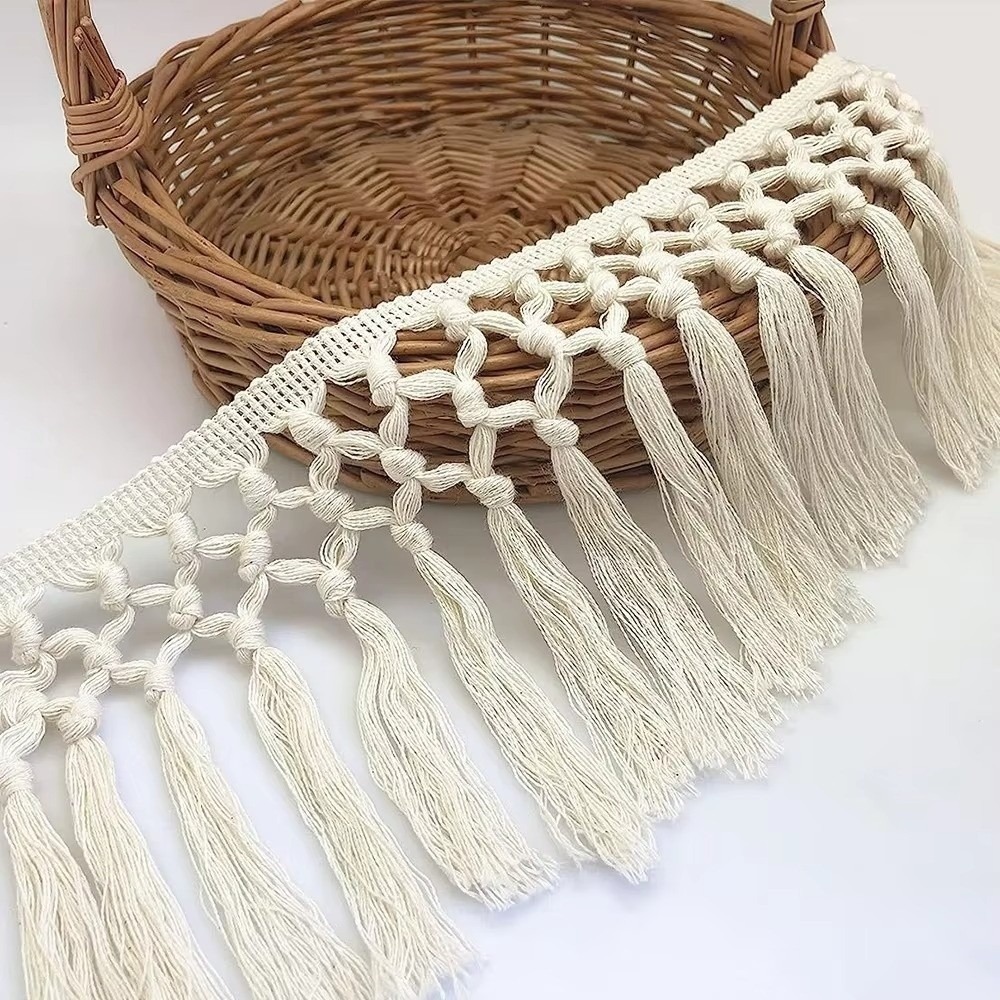 1 meter 11 cm breed kwastlint  - Tassel Fringe Trim recensie en prijs