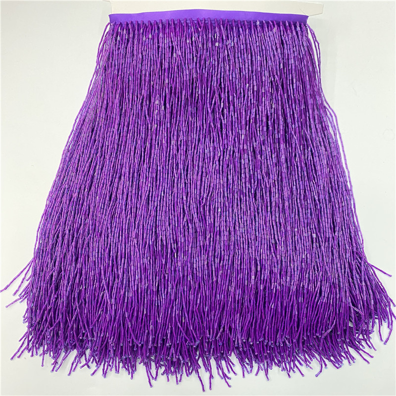 2Metros/Lot 30Cm Breed Hoge Kw - Beaded Trim Fringe recensie en prijs