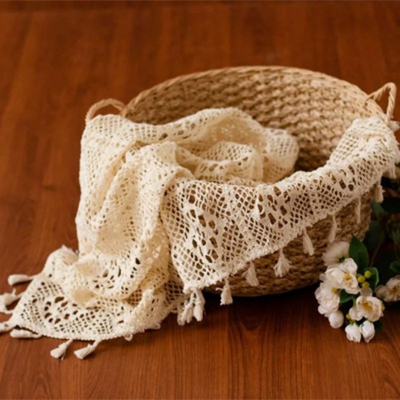 Pasgeboren Fotografie Props Fo - Tassel Fringe Trim recensie en prijs