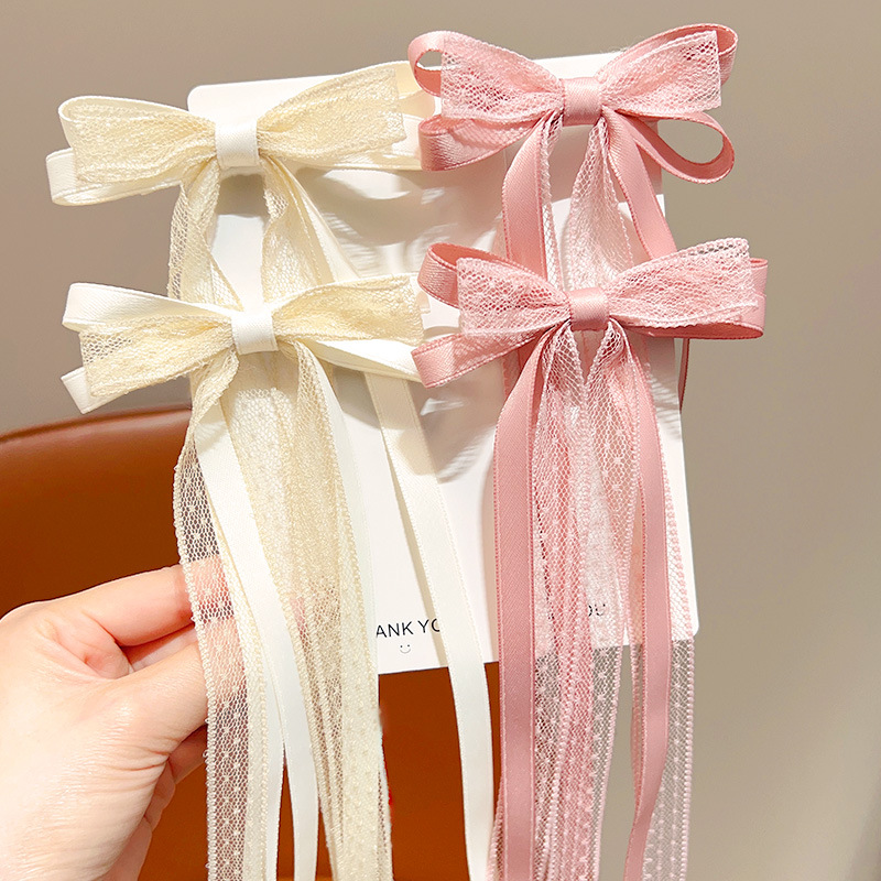 Zoete kinderen strik haarspeld - Tassel Fringe Trim recensie en prijs