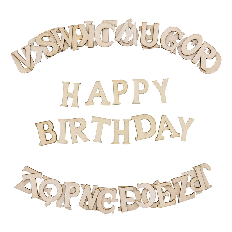 100 Stuks Letters Houten Alfab - Craft Embellishment recensie en prijs