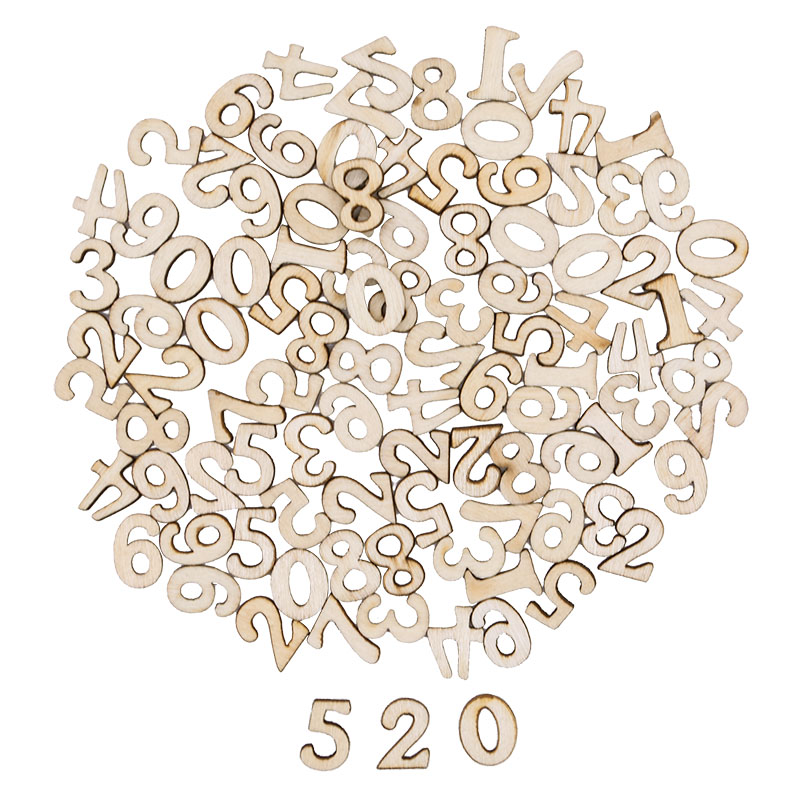 100 Stuks Letters Houten Alfab - Craft Embellishment recensie en prijs