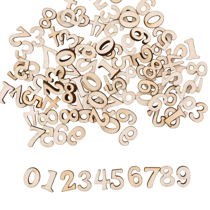 100 Stuks Letters Houten Alfab - Craft Embellishment recensie en prijs