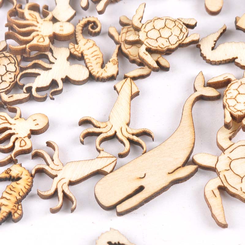 20Pcs 25-40Mm Sea Turtle/Paard - Craft Embellishment recensie en prijs