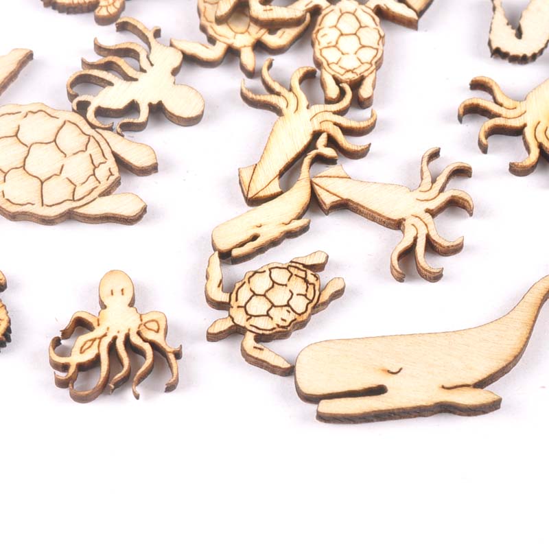 20Pcs 25-40Mm Sea Turtle/Paard - Craft Embellishment recensie en prijs