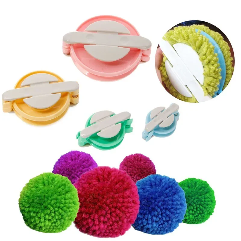 4 Formaten Wolbalmaker Brei Ge - Pom Pom Maker Tool recensie en prijs