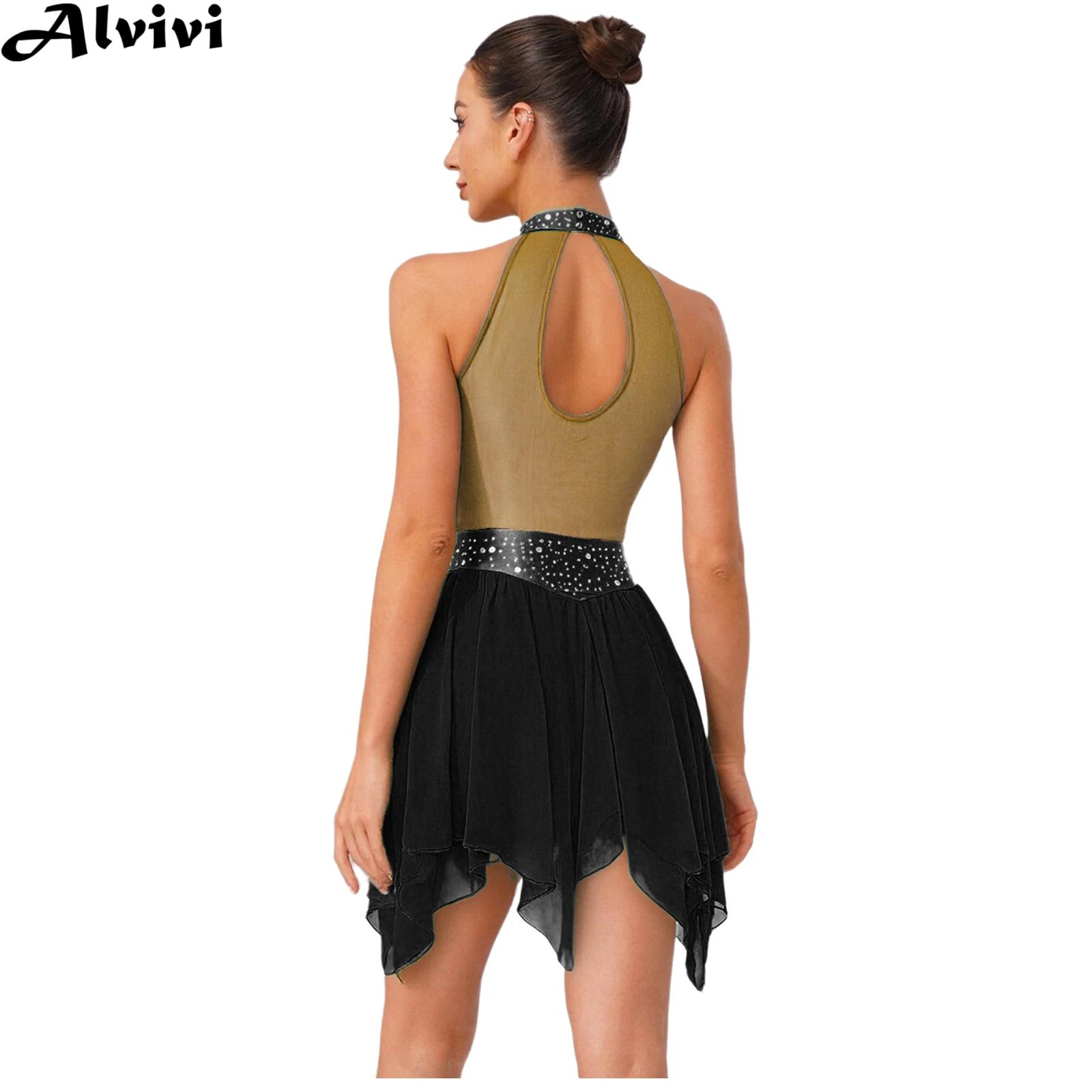 Vrouwen mouwloos glanzend stra - Rhinestone Banding Trim recensie en prijs