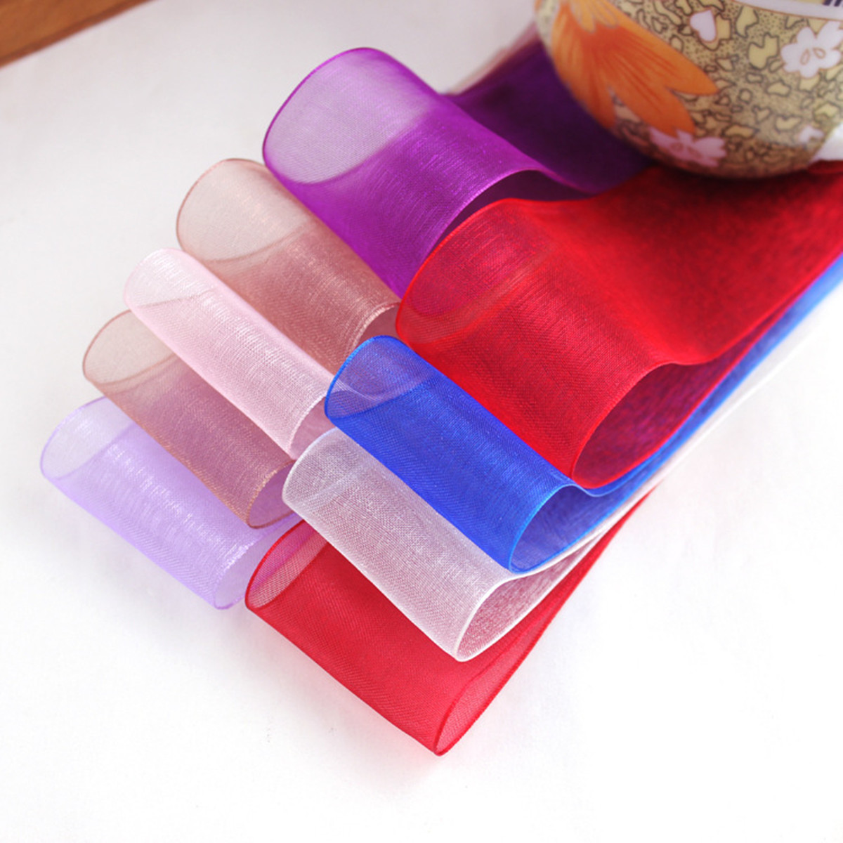 50 Yards 10/20/25Mm Breedte Sp - Organza Ribbon Spool recensie en prijs