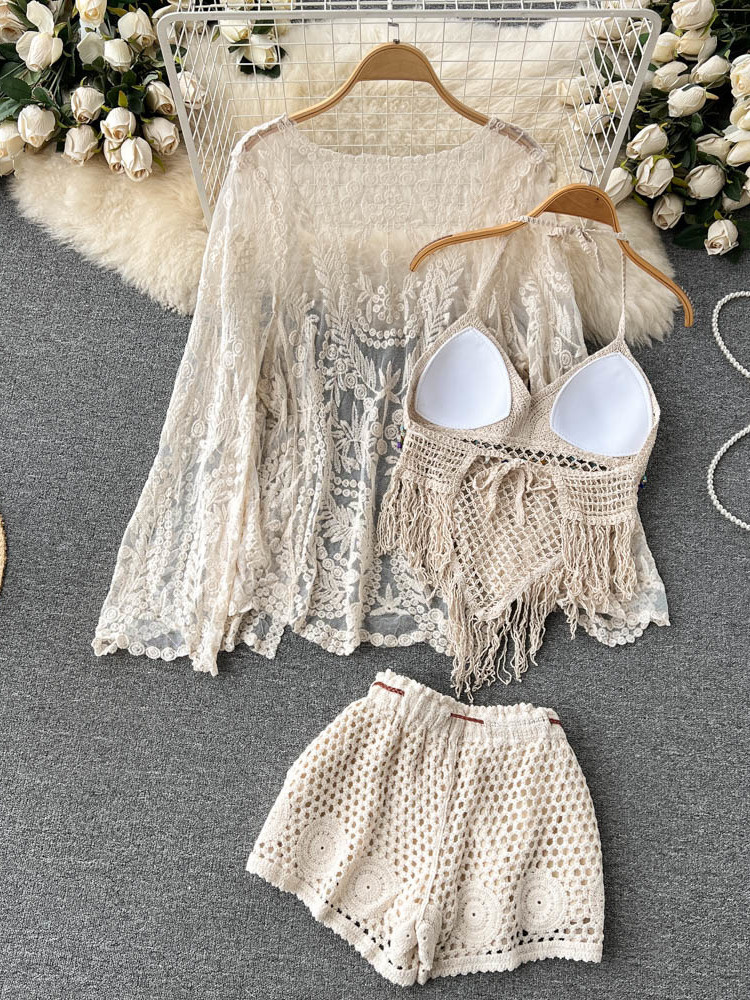 Zomer Nieuwe Vakantiepak Dames - Tassel Fringe Trim recensie en prijs