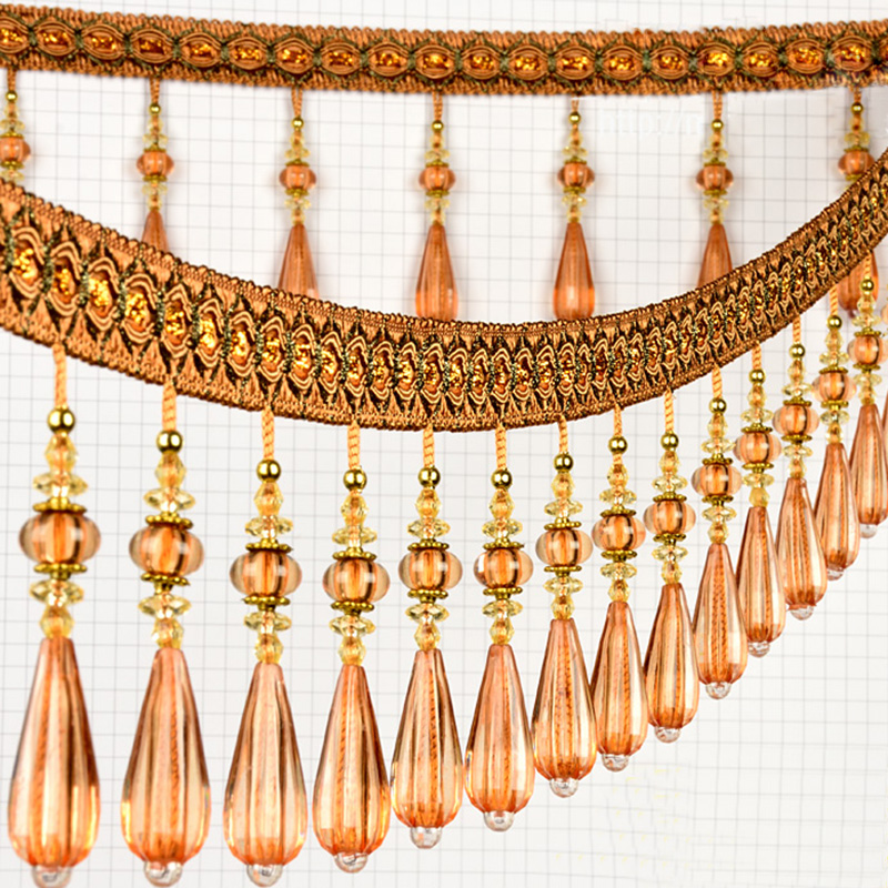 1M Kristallen Hanger Kwastje D - Beaded Trim Fringe recensie en prijs