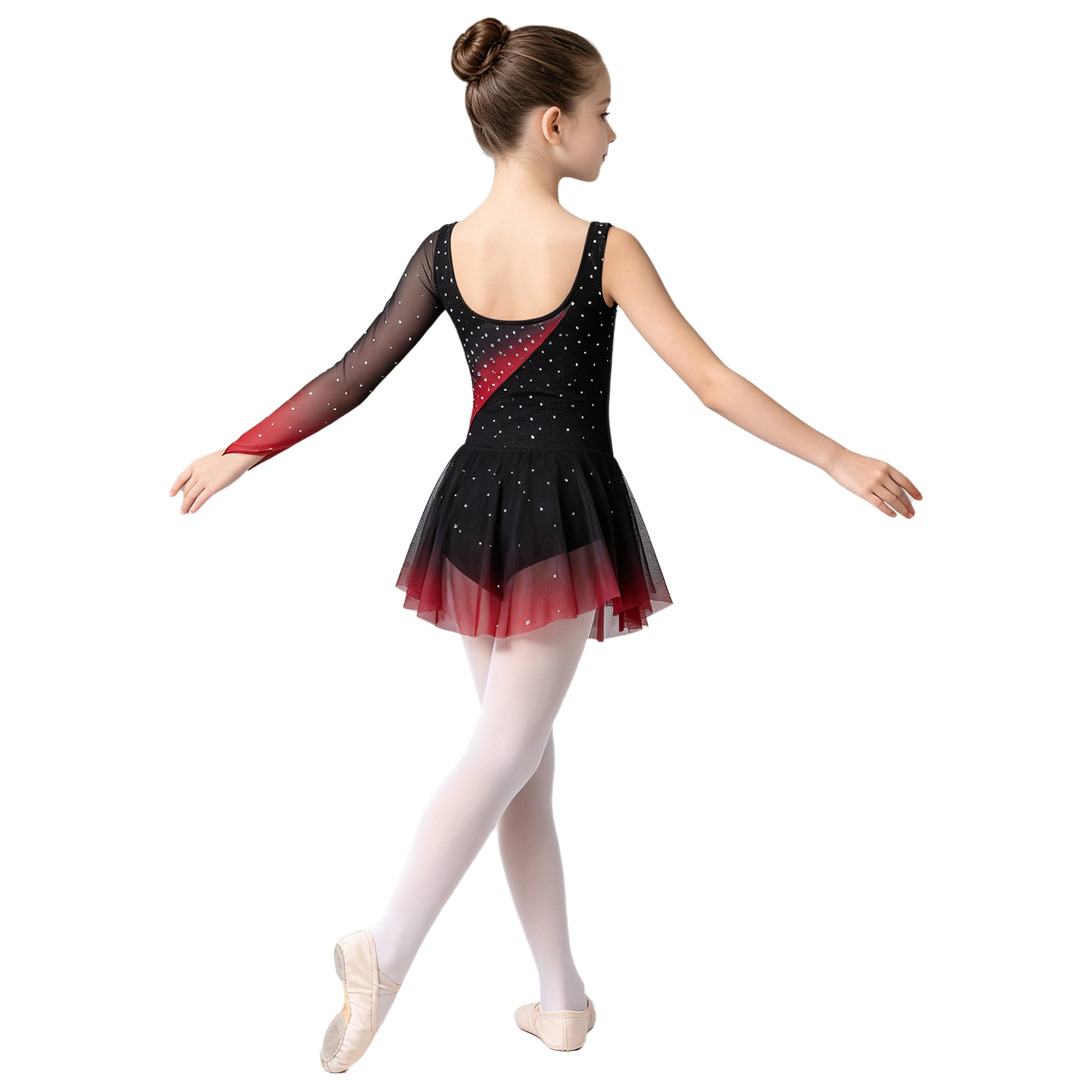 Kinderen Meisjes Lyrische Dans - Rhinestone Banding Trim recensie en prijs