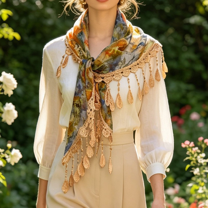 Vintage bloemenkant holle kwas - Tassel Fringe Trim recensie en prijs