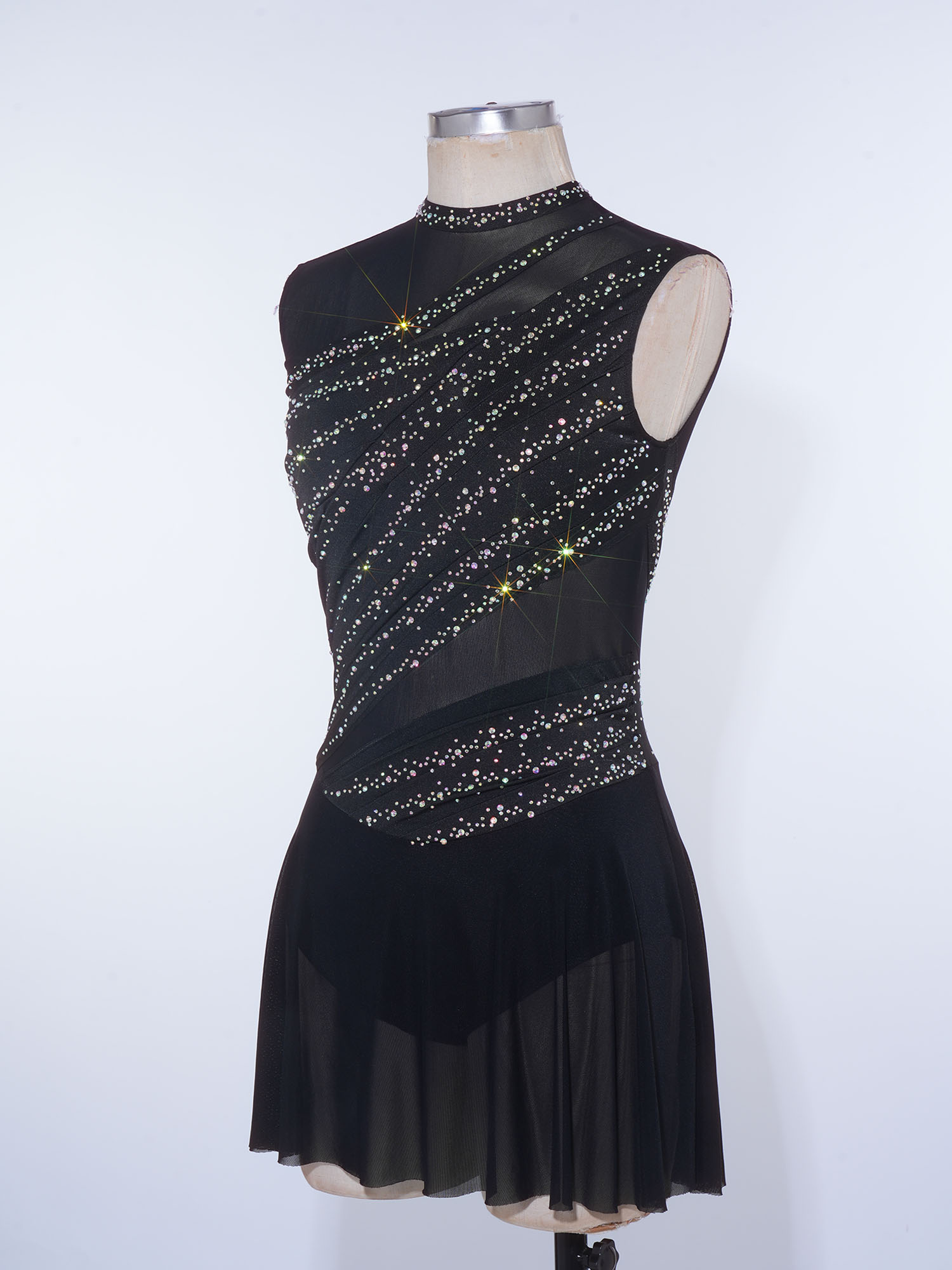 Rhinestone vrouwen backless ju - Rhinestone Banding Trim recensie en prijs