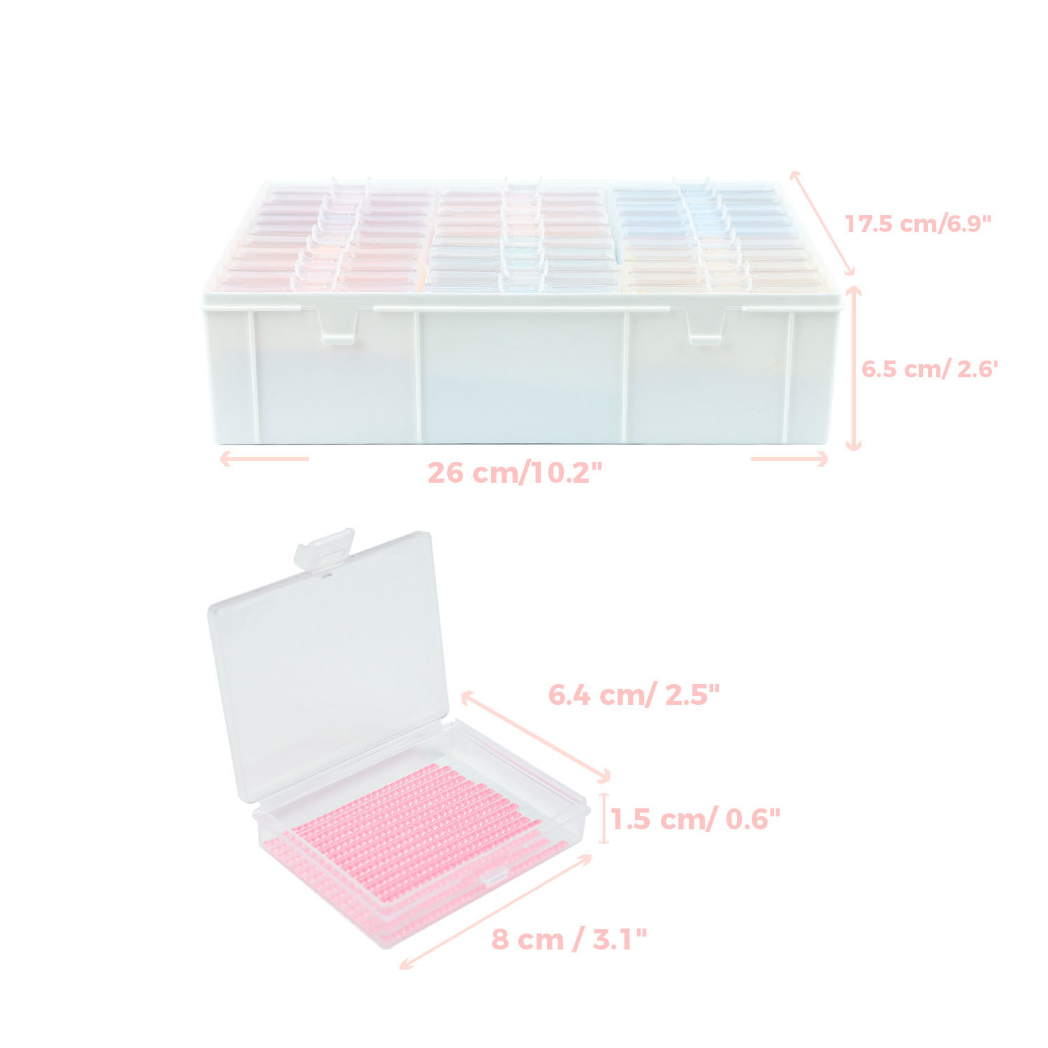 Diamond Painting Art Trays Set - Craft Embellishment Storage recensie en prijs