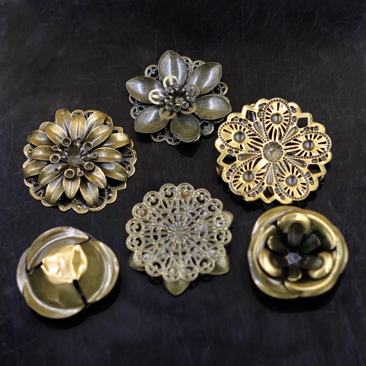 6 stuks versieringen combinati - Craft Embellishment recensie en prijs