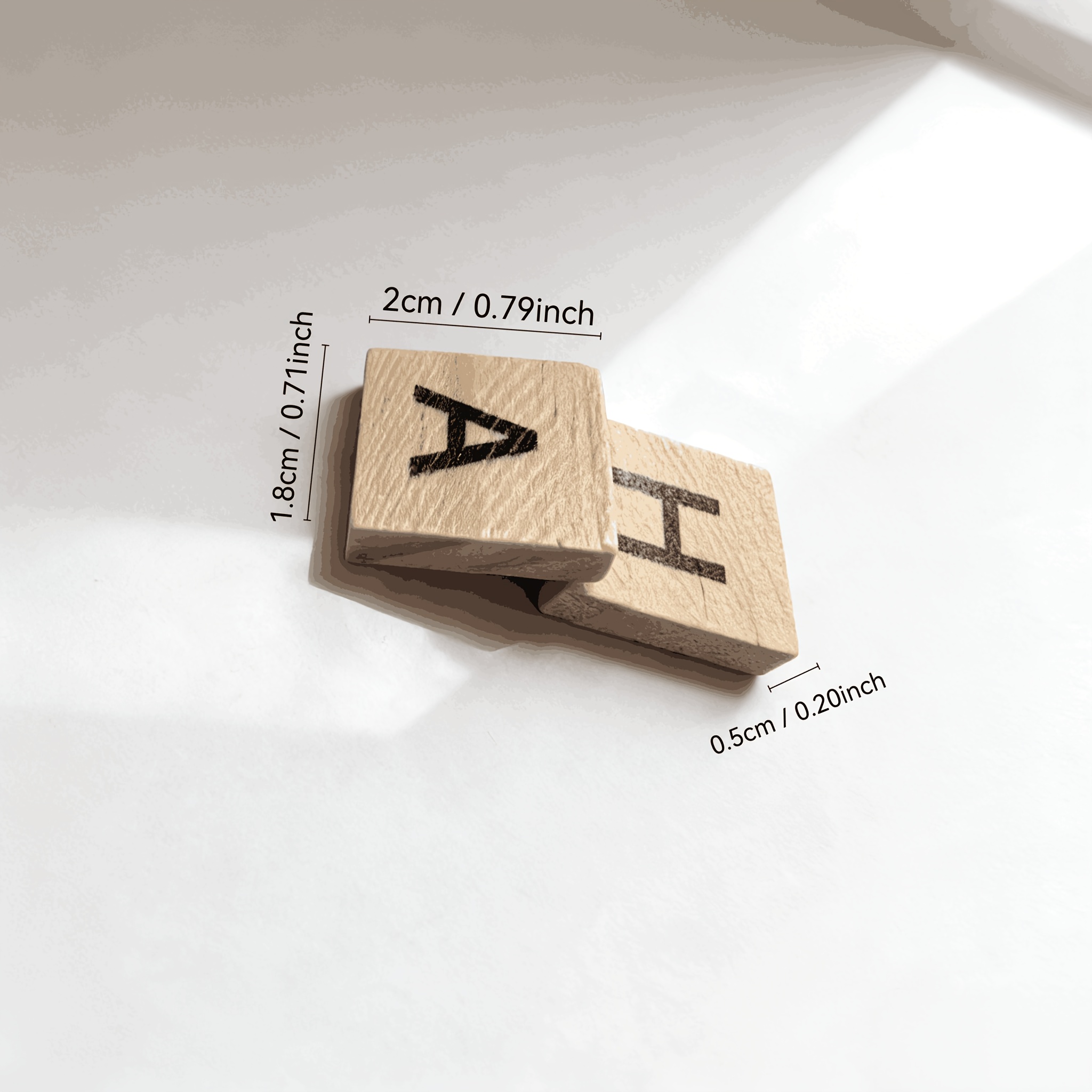 100 stuks houten letterblokjes - Craft Embellishment recensie en prijs