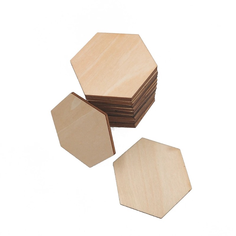 10-120mm Houten Zeshoek Blank  - Craft Embellishment recensie en prijs