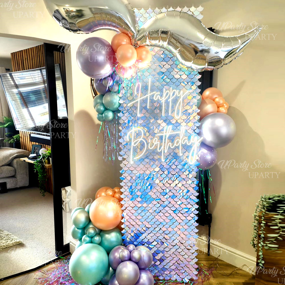 12 stuks zeemeermin pailletten - Sequin Fabric Panel recensie en prijs