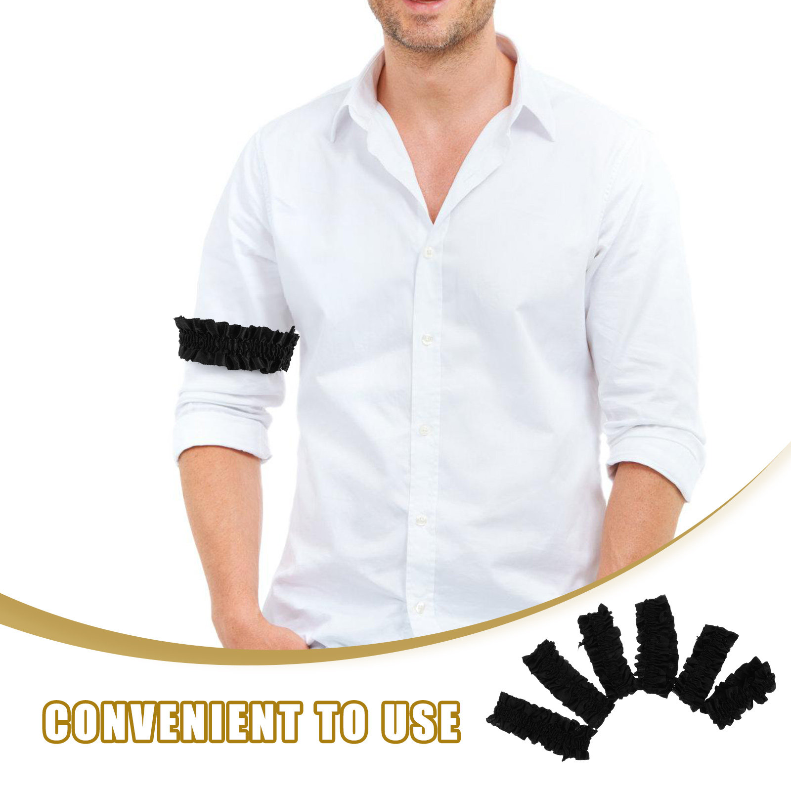 3 paar satijnen elastische mou - Elastic Lace Trim recensie en prijs