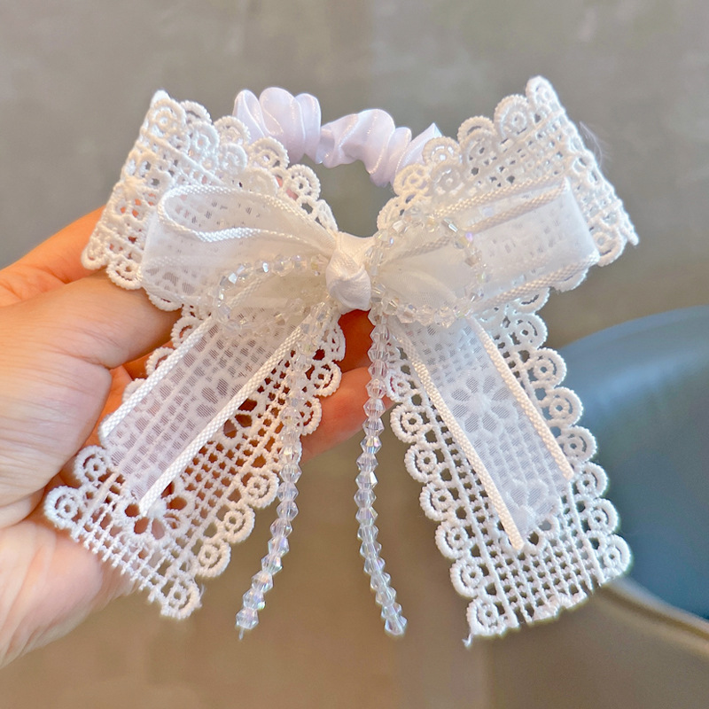 Elastische haarbandjes Witte k - Tassel Fringe Trim recensie en prijs