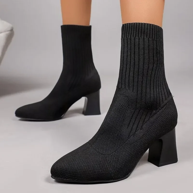 Mode dames gebreide sok-enkell - Embellish Knit recensie en prijs
