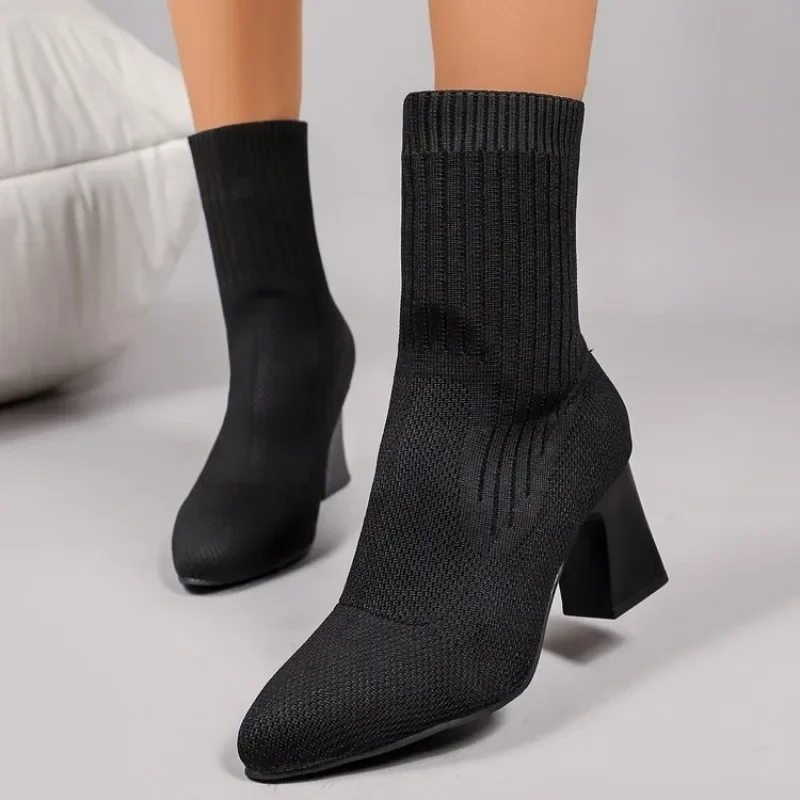 Mode dames gebreide sok-enkell - Embellish Knit recensie en prijs