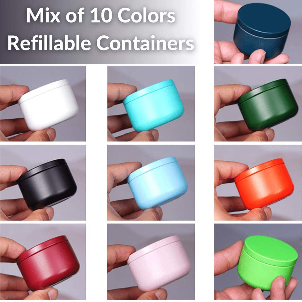 Theeblikje met luchtdichte dek - Craft Embellishment Storage recensie en prijs
