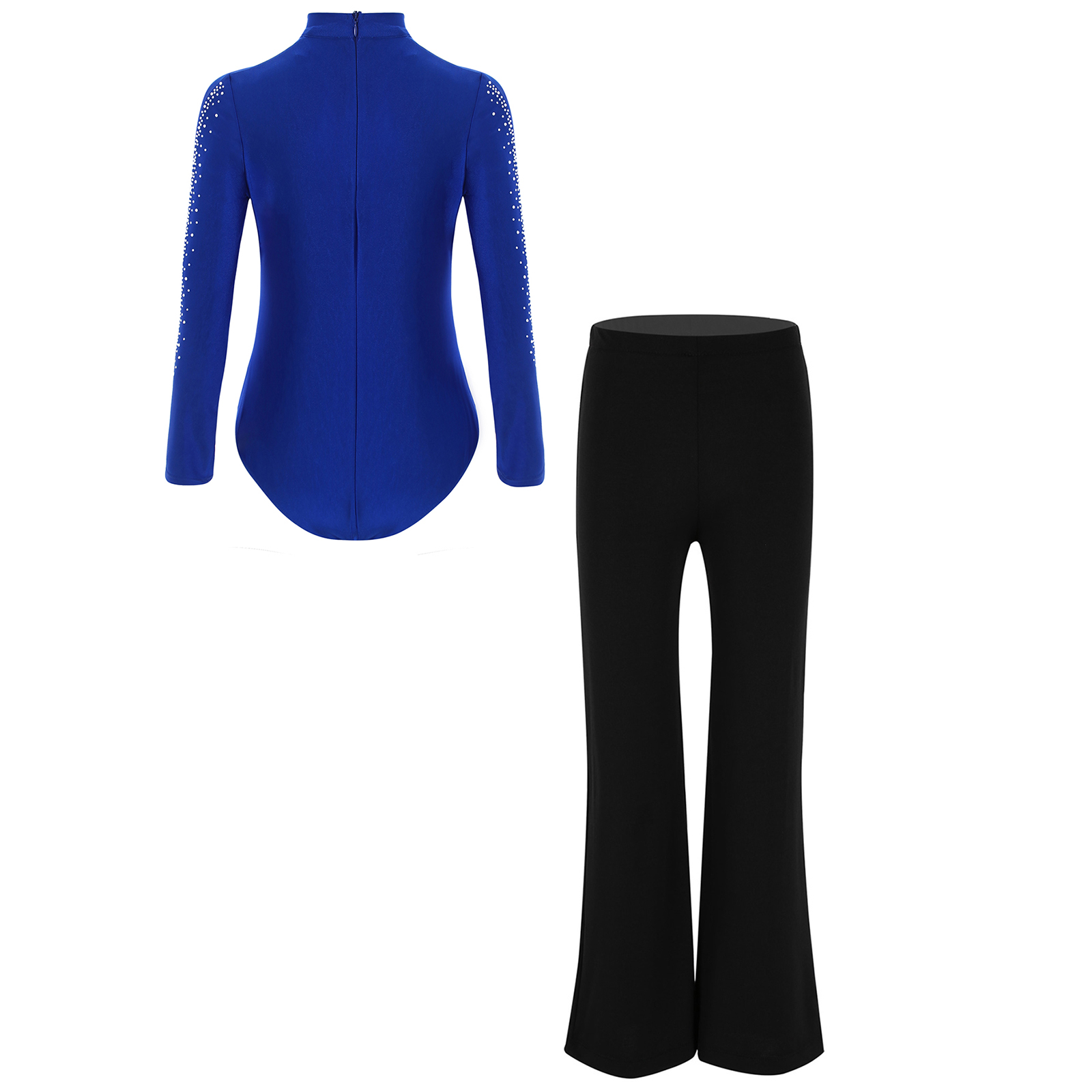 Kinderen Jongens Latin Danspak - Rhinestone Banding Trim recensie en prijs